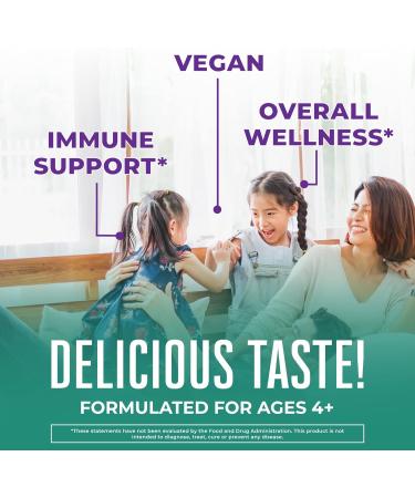 MaryRuth's Kids Immune Support Gummies - USDA Organic Vitamin C, Zinc & Elderberry - Vegan & Gluten-Free - 60 Count - Buy Online on GoSupps.com