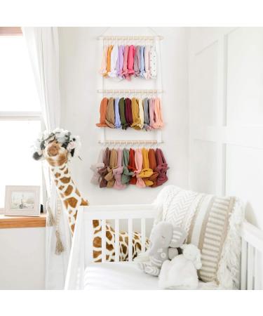 Mofasvigi Macrame Baby Headband Holder - White 02 | Hairband Storage for Girls - Buy Online on GoSupps.com