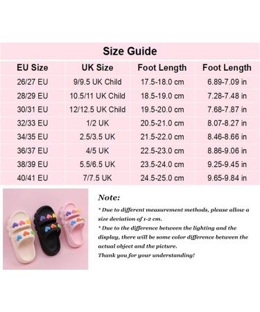 YeteEepot Children's Flip-Flops & Summer Slippers - Soft Slide-Resistant Beach Sandals for Girls & Women (EU Size 26/27) - Buy Online on GoSupps.com