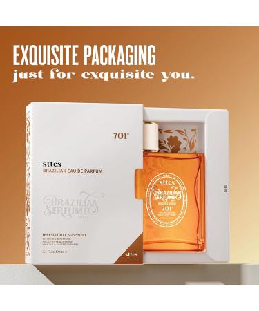 Brazilian Perfume 701# (Caramel Vanilla Macadamia Nut) - Eau de Perfume 100ml (3.4fl oz) Amber Gourmet Tune (Caramel Vanilla + Roasted Macadamia Nuts) caramelized vanilla nut'701 - Buy Online on GoSupps.com