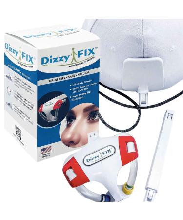 DizzyFIX Vertigo Relief Trainer for Benign Paroxysmal Positional Vertigo or BPPV  Inner Ear Balance Device for Particle Repositioning Maneuver  Non-Drug Solution & Relieves Dizziness