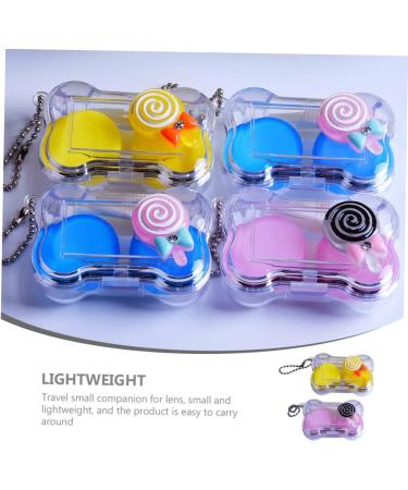 Shop Solustrie Sweet Contact Lens Case & Organizer - Travel-Friendly with Mirror | Durable & Stylish Contact Holder for Eyes - Buy Online on GoSupps.com