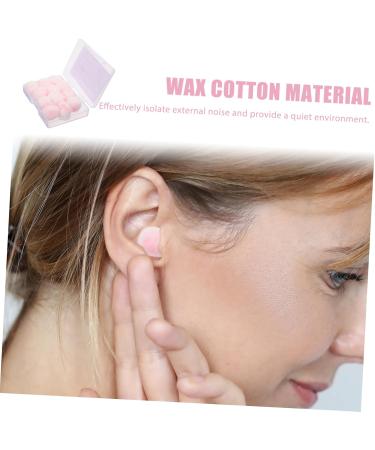 GLEAVI 12pcs Wax Cotton Earplugs - Noise Cancelling Ear Protection for Sleep Travel & Airplane | Effective Sound Blocking Ear Plugs - Buy Online on GoSupps.com