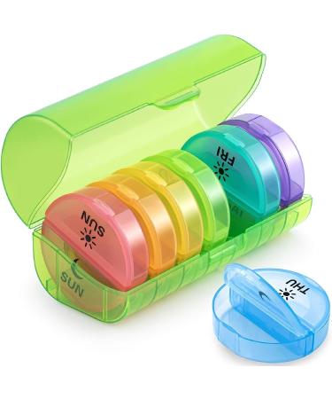 Pill Box Twice a Day 7day Pill Organizer