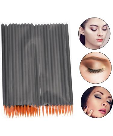 MUSISALY 100pcs Disposable Eyeliner Brush Cosmetic Eye Brush Eye Makeup Brush Makeup Eyeliner Wand Makeup Eyeliner Brush Eye Tool Brush Mini Eyeliner Brush Eyeliner Fiber Brush 9x6.5cm As Shown - Buy Online on GoSupps.com