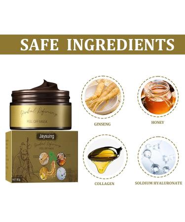 Pro-Herbal Refining Peel-Off Facial Mask Set - Blackhead Remover & Pore Cleansing Skincare - Buy Online on GoSupps.com