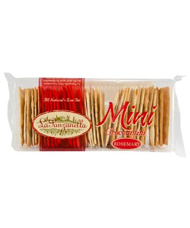 La Panzanella Rosemary Mini Croccantini, 6 Ounce Packages (Pack of 12) 6 Ounce (Pack of 12)