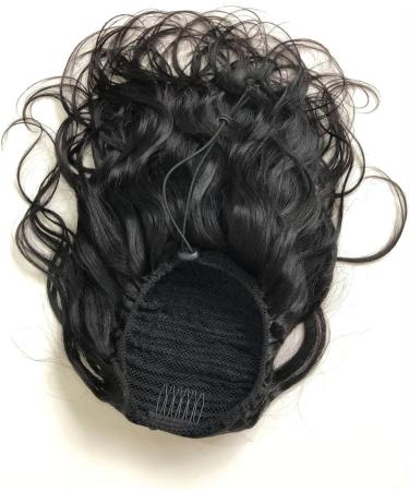 Ponytail Extensions Natural Ponytail Clip in Hair Extensions for Woman Body Wave Human Hair Drawstring Ponytail Extensions Remy Hairpiece for Women(16inches) 16inches Natural Color - Buy Online on GoSupps.com