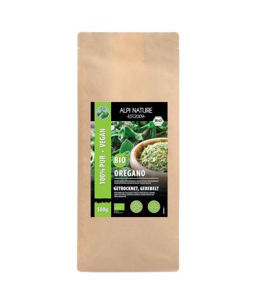 Bio Oregano Reblelt 500g - Organic Gluten-Free Lactose-Free Vegan 100% Natural Oregano - International Shipping - Buy Online on GoSupps.com