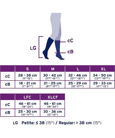 JOBST Relief Knee High Compression Socks 20-30 mmHg - Closed Toe - Large Beige - Buy Online on GoSupps.com