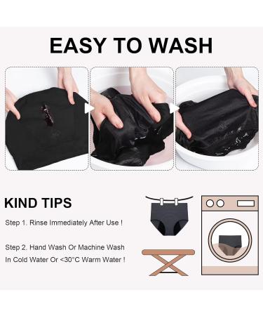 Buy Women's Period & Incontinence Briefs - Multipack Tummy Control Cotton Underwear in Grey (36) - Buy Online on GoSupps.com