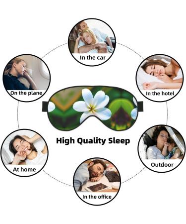 SSIMOO Hawaii Flower Eye Mask - Ultra-Soft Light-Blocking for Comfort & Restful Sleep | International Shipping - Buy Online on GoSupps.com