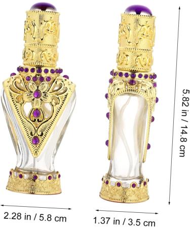 DOITOOL Perfume Bottle Perfume Spray Bottle Dumpling Holder Perfume Dispenser Travel Spray Perfume Sprayer Bottle Pharamoneperfume Mini Purple Dispensing Bottle Glass Alloy - Buy Online on GoSupps.com