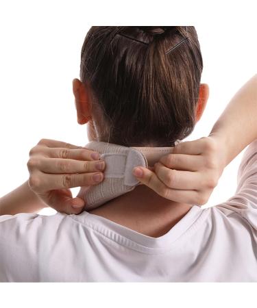 Sponge Neck Brace Breathable High Elasticity Support Cushion Pain Relief Suitable Home Office - Buy Online on GoSupps.com