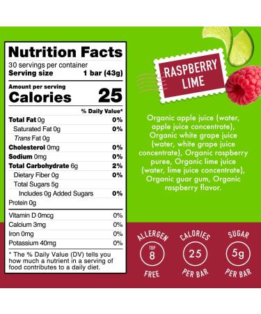 DeeBee's Organics Tropical SuperFruit Freezie - 30-Pack, 100% Real Fruit Freezer Pops, No Added Sugar - Buy Online on GoSupps.com