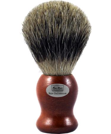 Hans Baier Exclusive shaving brush stained beech