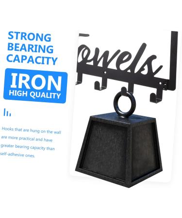 Cabilock 1 Set Hook up Over Door Clothes Hanger Rack Over Door Towel Hook Door Row Hook Storage Hat Hook - Buy Online on GoSupps.com