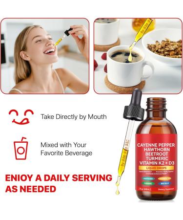 Cayenne Pepper Drops Supplement 2Pack Rethes Cayenne Pepper Liquid Drops for Digestive Support Vitamin D3 K2 Beet Root Powder Ceylon Cinnamon Digestion Circulatory Heath Support - 2 Fl Oz - Buy Online on GoSupps.com