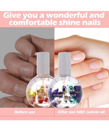 FLOWER Essence Cuticle Oil - Natural Moisturizing Formula with Vitamin E | 0.92 oz - Nourish & Revitalize Dry Nails - Buy Online on GoSupps.com