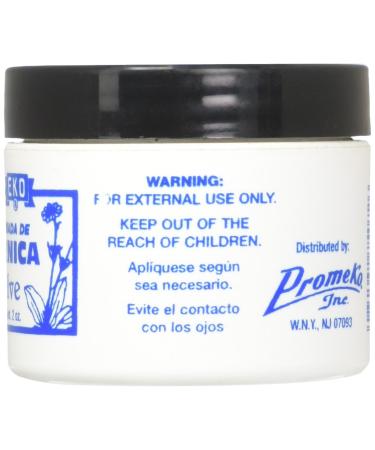 Arnica Spanish Label Pomade 2oz - Natural Pain Relief Solution - Buy Online on GoSupps.com