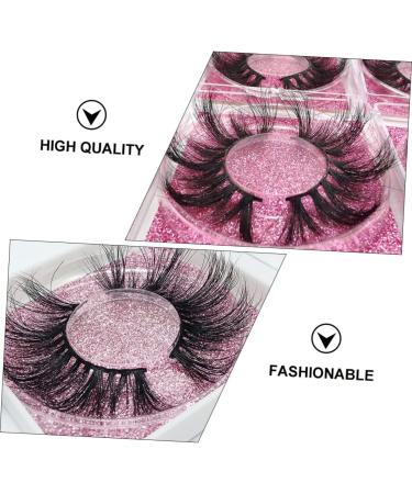 Beavorty 1Pair Fake eyelashes makeup faux eyelash black eyelashes fake long eyelash dramatic eyelashes natural false eyelashes natural fake lashes Creative Eyelashes tool Miss slim - Buy Online on GoSupps.com