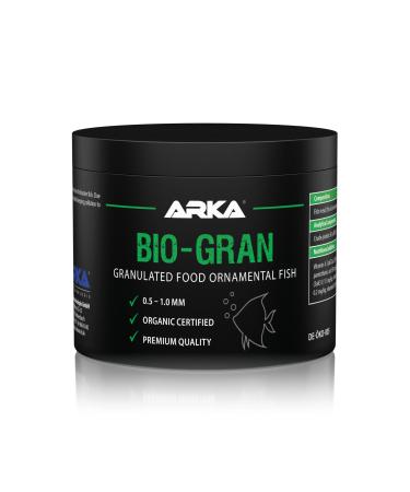 ARKA Bio-Gran - 500 ML - High quality fish food based on certified organic raw materials, promotes the growth and colors of fish in any freshwater aquarium.