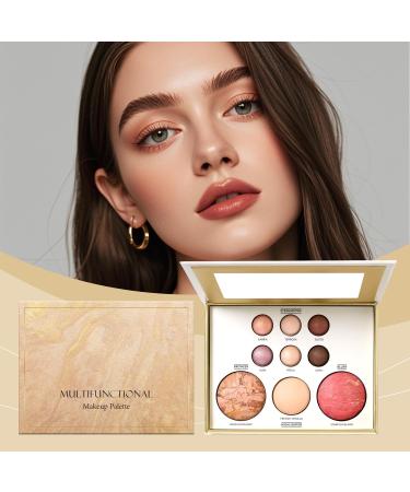  DALE YOU All-in-one 6-in-1 baked makeup palette with bronzer blush and highlighter gift box and travel kit (#1 176 g) - Buy Online on GoSupps.com
