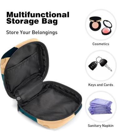 Anna Cowper Moon Spacescape Sanitary Napkin Storage Bag | Feminine Menstrual Cup Pouch | Nursing Pad Holder | Portable Period Bag for Women Teen Girls | Multi-colored - Buy Online on GoSupps.com