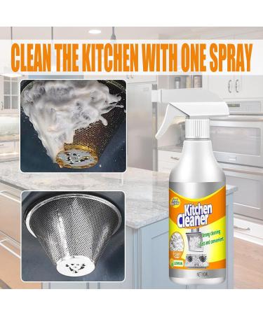 Jue-Fish Kitchen Foam Cleaner - Powerful Multifunctional Spray for Oil & Grease - International Shipping Available - Buy Online on GoSupps.com