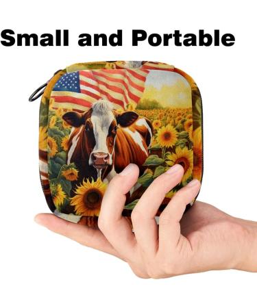 MuooouM Dream Catcher Storage Bag for Women | Violet Zipper Tote | Portable Organizer for Teens & Girls | 4.7x6.6 in - Buy Online on GoSupps.com