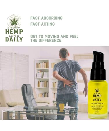 Earthly Body Soothing Serum - Topical Muscle Knees Joints Back Neck and Shoulder Serum - Organic Ingredients | .67 Fluid Ounces (Original 3 Pack) Original 0.67 Fl Oz (Pack of 3) - Buy Online on GoSupps.com