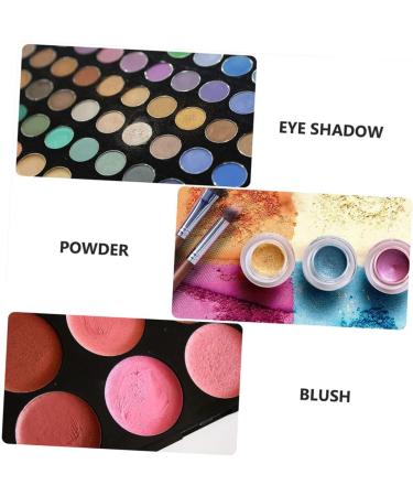 FOMIYES 2pcs Diy Eyeshadow Palette Magnetic Trays Empty Makeup Eyeshadow Sub Package Case Eye Shadow Market 15x10x0.80cmx2pcs Blackx2pcs - Buy Online on GoSupps.com