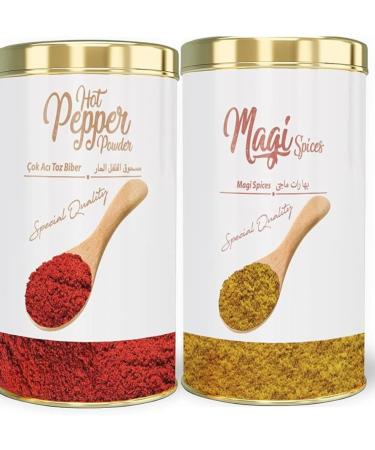 WELLNESS Paprika Powder Seasoning for Chicken Rice & Meat 200g Tin of Sweet Hungarian Paprika Spice Blend | Flavorful All-Natural Ingredients for Healthy Cooking - Buy Online on GoSupps.com