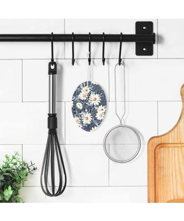 3-Pack Cleaning Kitchen Sponges Oval Watercolor Daisy Flowers Kitchen Cellulose Dishwashing Wood Pulp Cotton - Buy Online on GoSupps.com