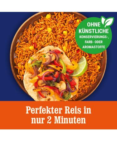 Ben's Original 3-Grain Mix with Quinoa Mexican - Express Rice (6 x 220g) for Quick Delicious Meals - International Shipping Available - Buy Online on GoSupps.com