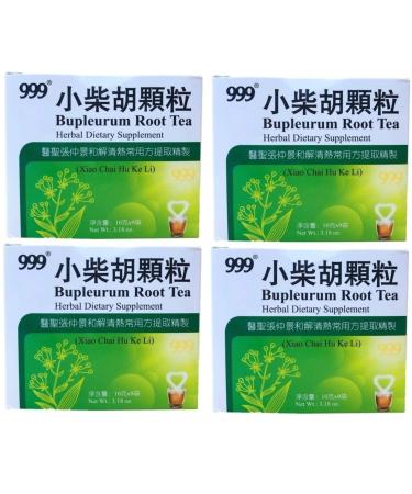 4 Boxes 999 Bupleurum Root Tea 10g (9 Bags Per Box)