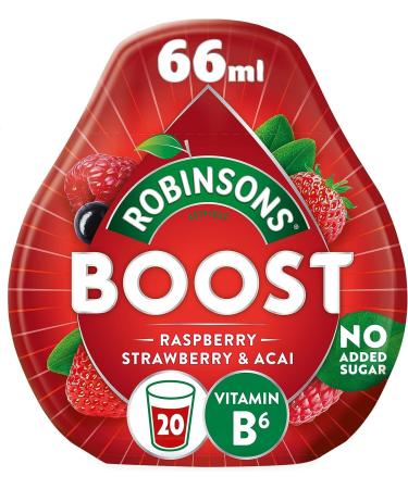 Robinsons 2x Vitality Peach Mango & Passion Fruit +2x Boost Benefit Drops Raspberry Strawberry & Acai with Vitamin B6 | By SHANZA DEPARTMENTALS - Buy Online on GoSupps.com