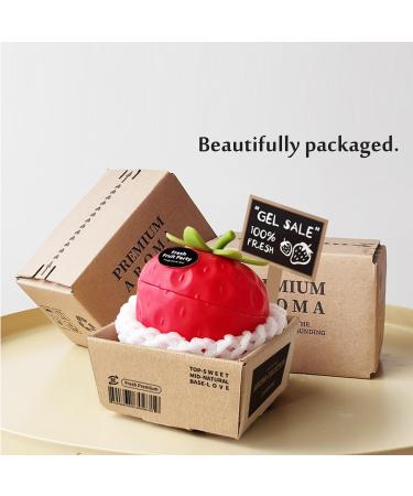 Solid Balm Solid Perfume 3D Strawberry Lemon Pear Apple Shaped Aromatherapy Portable Pocket Balm Perfume Perfect for Travel Use Natural Fragrance Parfum for Men and Women (4.2 Oz Strawberry) 4.2 Ounce (Pack of 1) Strawberry - Buy Online on GoSupps.com