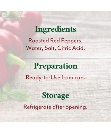 Roland Foods Fire Roasted Red Peppers 28oz Whole Specialty Imported - Pack of 4 - Buy Online on GoSupps.com