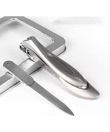 QXSJEDYCH Nail Clippers Nail Clippers Stainless Steel Anti Splash Fingernail Cutter Manicure Tool Bionics Design Nail Trimmer Pedicure Scissor Nail File Nails - Buy Online on GoSupps.com