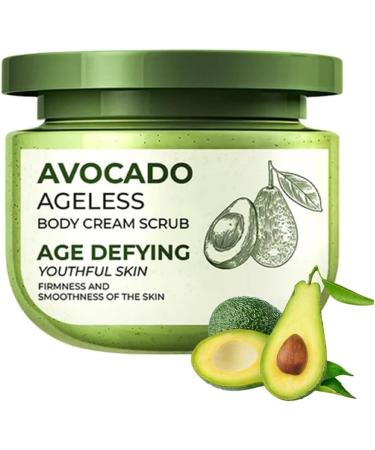 Forever Avocado Body Scrub, Natural Avocado Body Scrub, Exfoliating Avocado Scrub, Anti Cellulite Body Scrub for Women