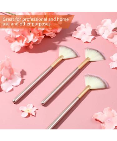 9-Piece Soft Facial Brushes Set for Mask Application - Champagne Color - Buy Online on GoSupps.com