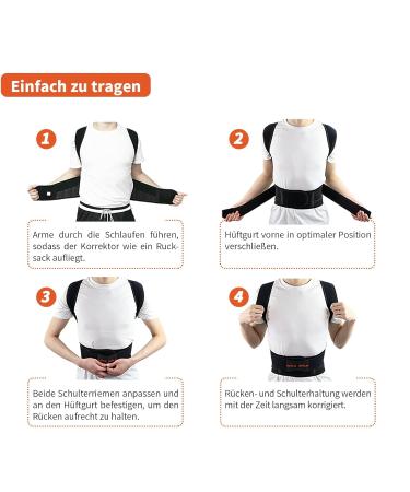 Ie Fitlife Posture Correction - Back Support Trainer for Men & Women XL | Improve Posture & Comfort at Home - Buy Online on GoSupps.com