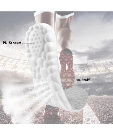 3 Pairs Orthopedic Insoles for Heel Spur Relief | Breathable Shoe Inserts for Men & Women | Ideal for Hiking & Running | Size 41-42 - Buy Online on GoSupps.com