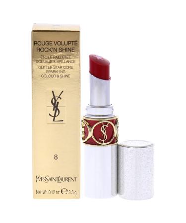 YSL ROUGE VOLUPTE ROCK'N SHINE 8 - BOLD RED