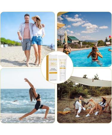  MAOYING Non Greasy Sunscreen Light Texture Sunscreen Milk Body and Face Sunscreen Sun Lotion with Protection Face Sun Protection - Buy Online on GoSupps.com