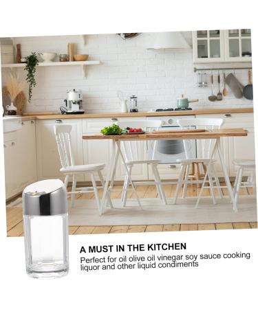 Zerodeko 1pc Vinegar Bottle Olive Oil Bottles Vinegar Dispenser Bottle Glass Spray Bottle Oil Pour Bottle Roasting Oil Leakage-proof Oil Bottle Kitchen Supplies Commercial Acrylic - Buy Online on GoSupps.com