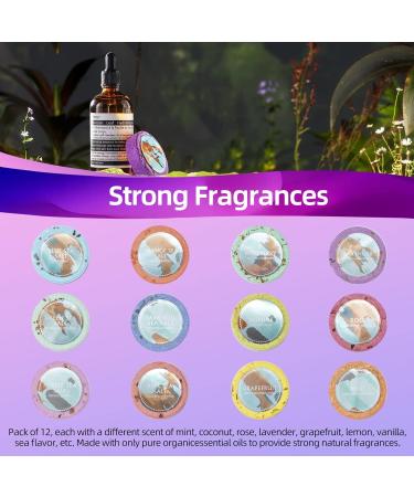 12-Pack Aromatherapy Shower Steamers - Essential Oil Shower Bombs for Self-Care & Relaxation - Mother & Baby Bears - Birthday Gift for Women & Men - Buy Online on GoSupps.com