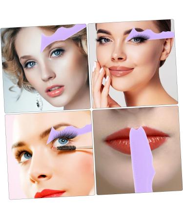 FRCOLOR 5pi ces Outil De Maquillage Silicone Pochoir Pour Eyeliner Et Mascara Pr cision Ergonomique Pour D butants Et Experts Multi-fonctionnel Pour Maquillage Des Yeux Et Application - Buy Online on GoSupps.com
