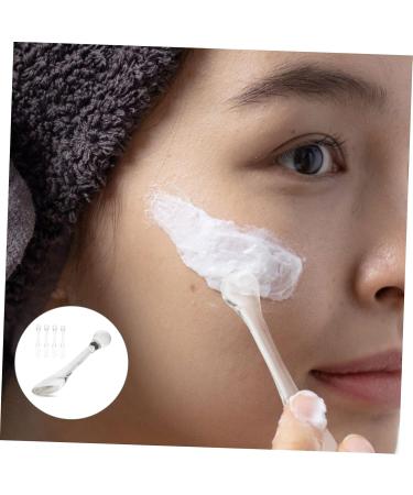 5pcs Eye Cream Massage Tool The Wand Company Beauty Scoop for Facial Eye Cream Applicator Roller Under Eye Bags Metal Scraper Zinc Alloy Eye Cream Applicator Roller Stick Printable 8.5x1.5x1.2cm Transparent - Buy Online on GoSupps.com